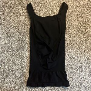 Blanqi Black Sleeveless, Maternity Top